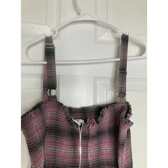 Likely Paretti Plaid maxi tier dress size 10 - Picture 9 of 12